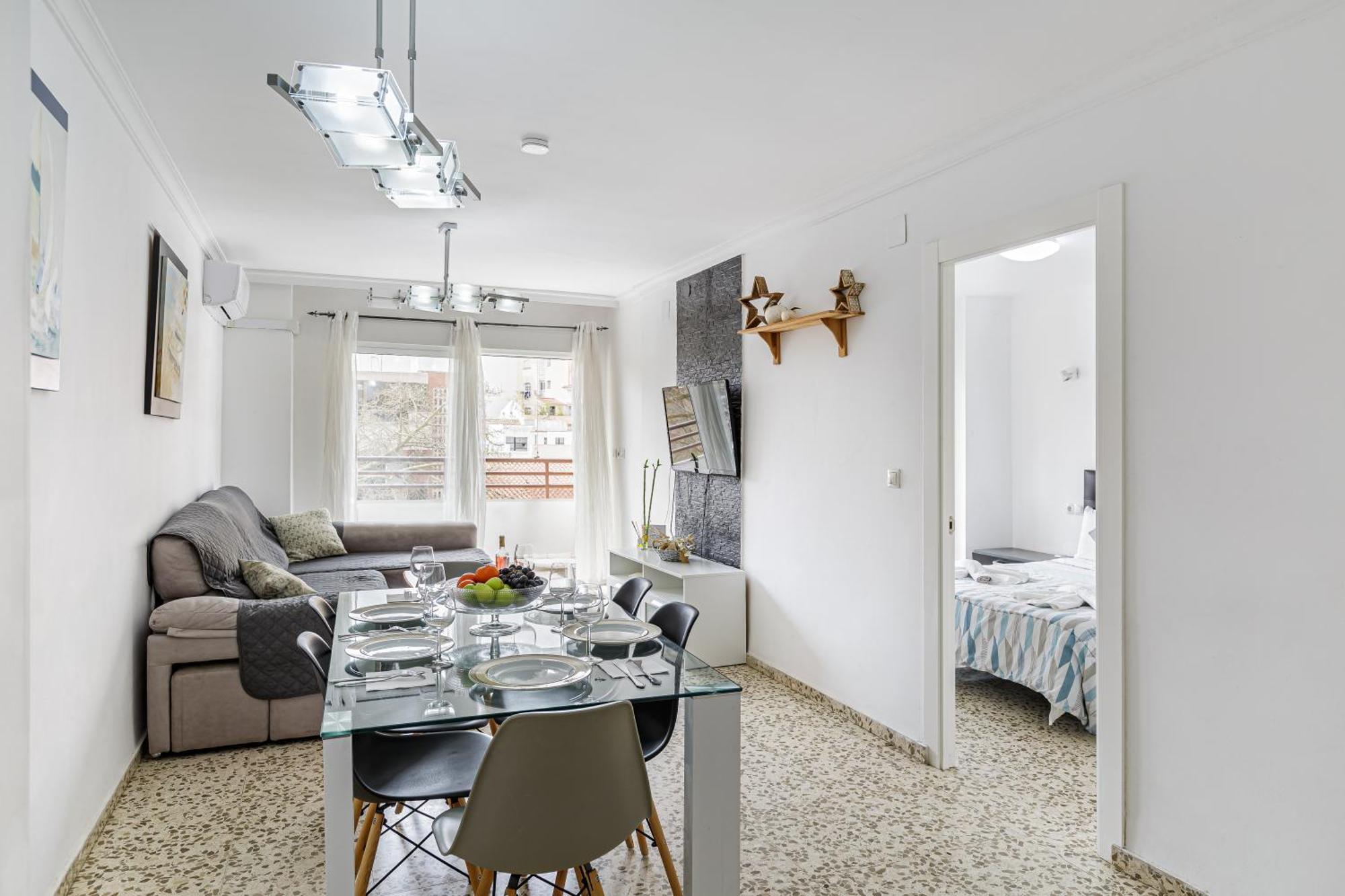 Апартаменты Piso Amplio Cerca Del Centro De Malaga Capital Экстерьер фото